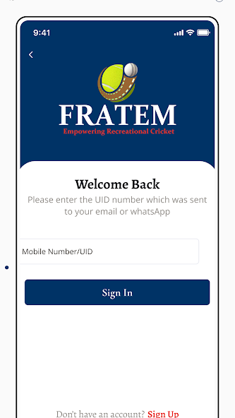 Frateem - Cricket Tournament Management